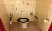 wc met beugels